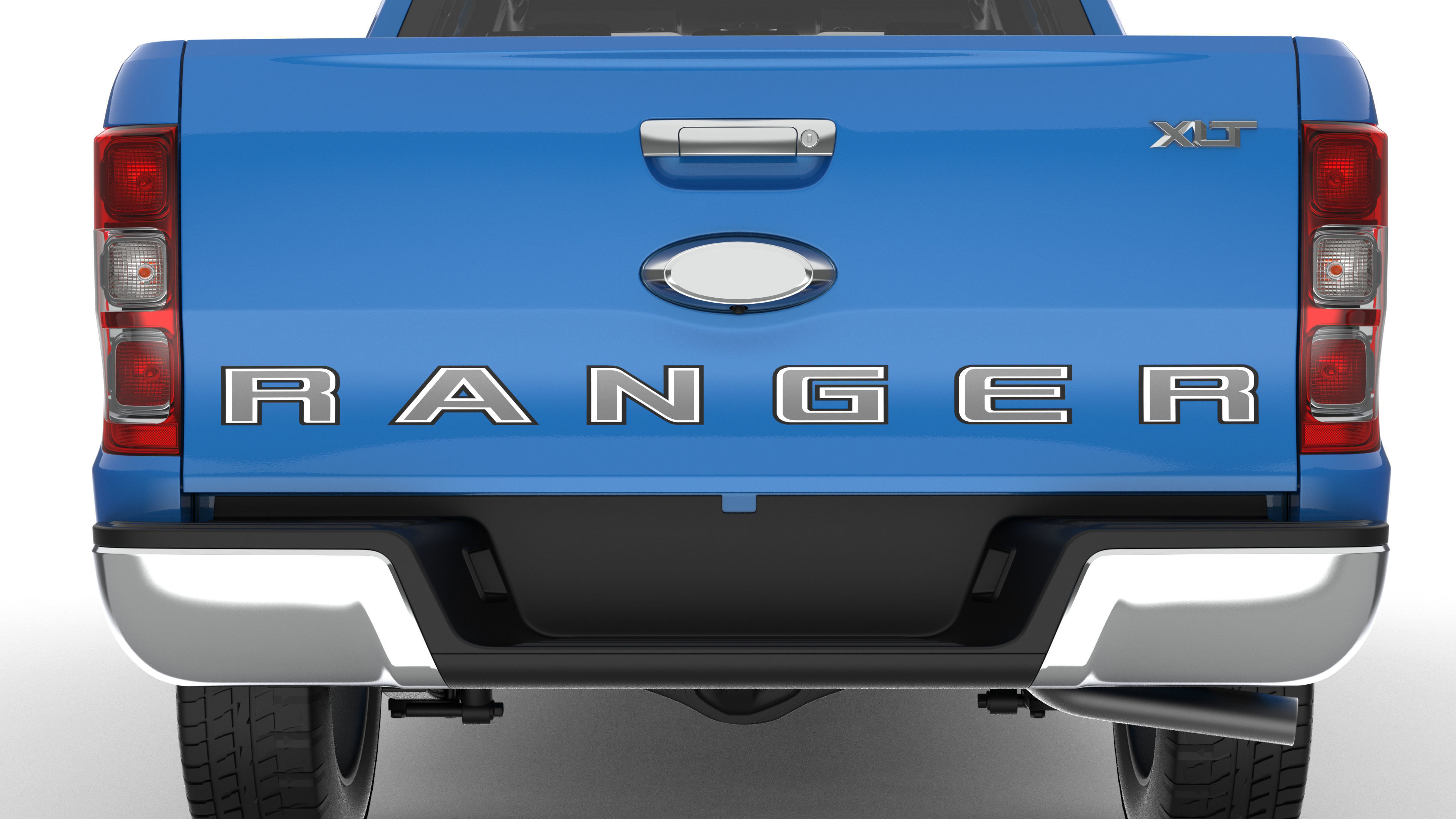 Pickup Ranger 2018 3D model_8