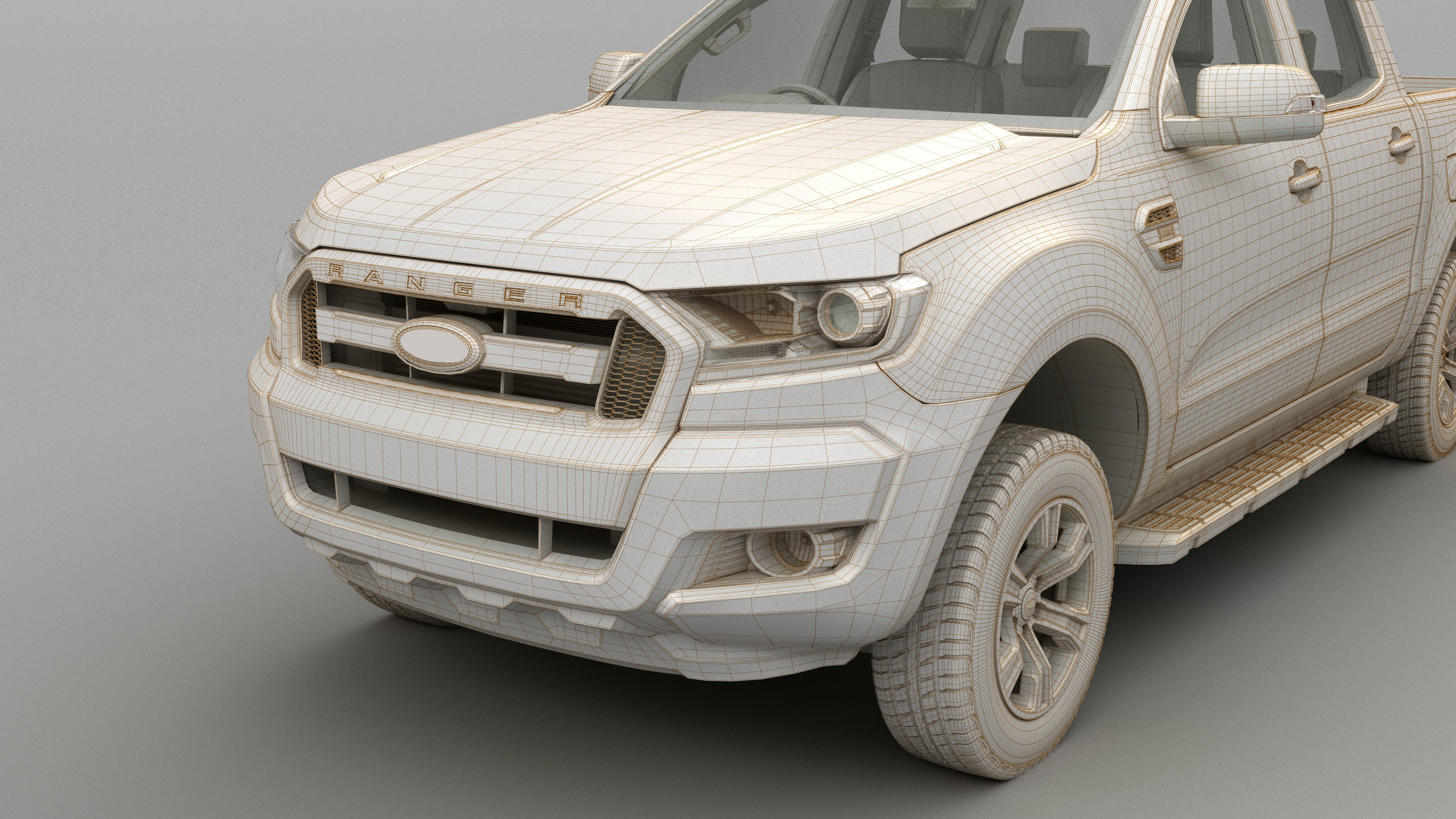 Pickup Ranger 2018 3D model_56