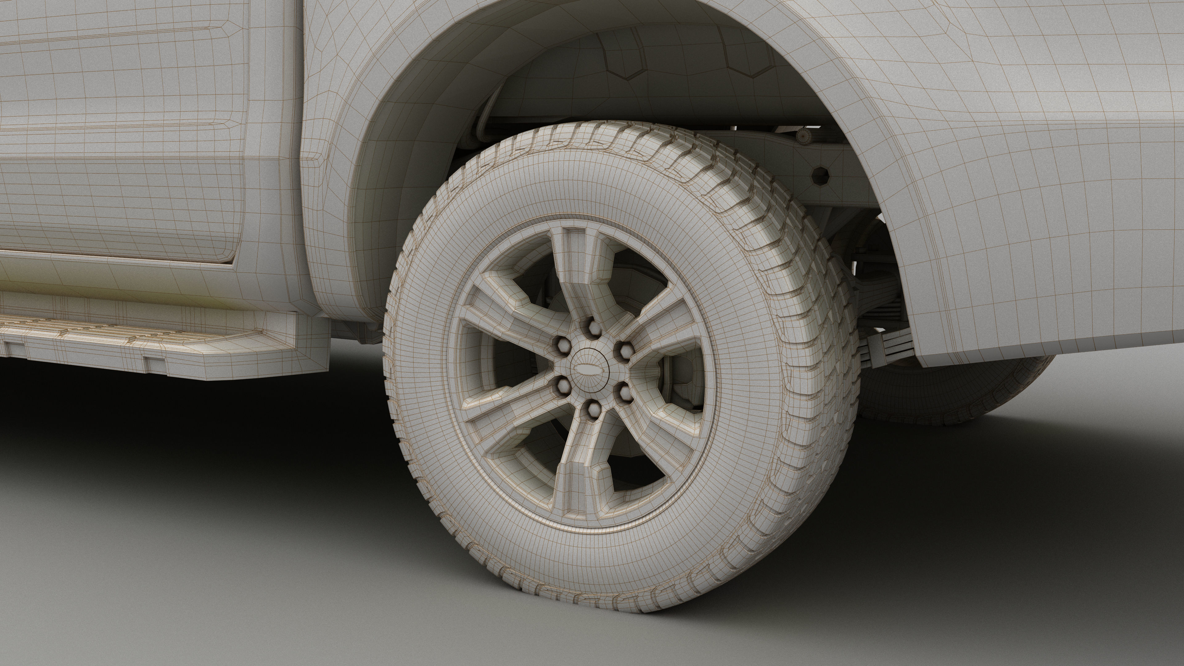 Pickup Ranger 2018 3D model_59