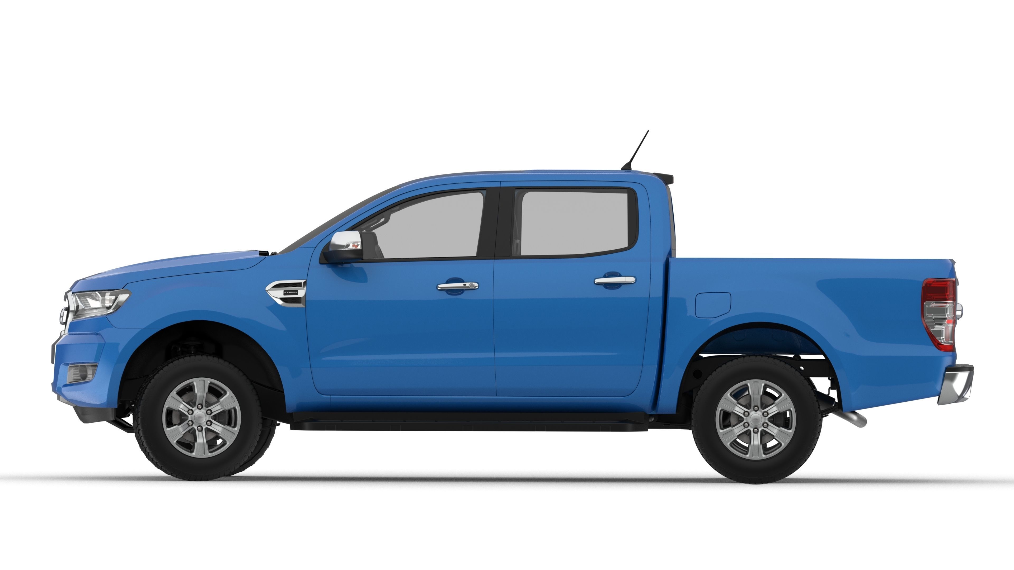 Pickup Ranger 2018 3D model_1