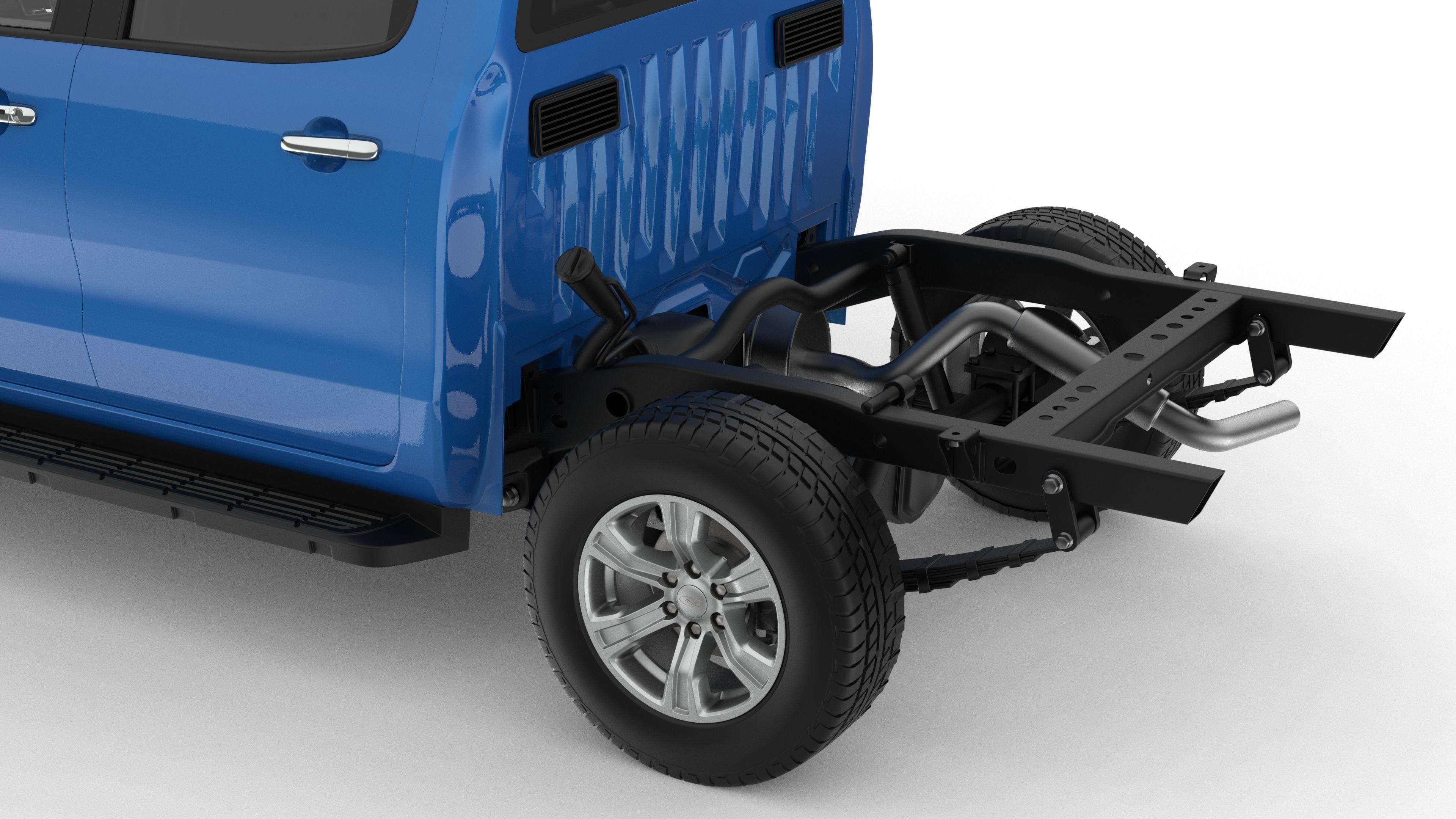 Pickup Ranger 2018 3D model_37