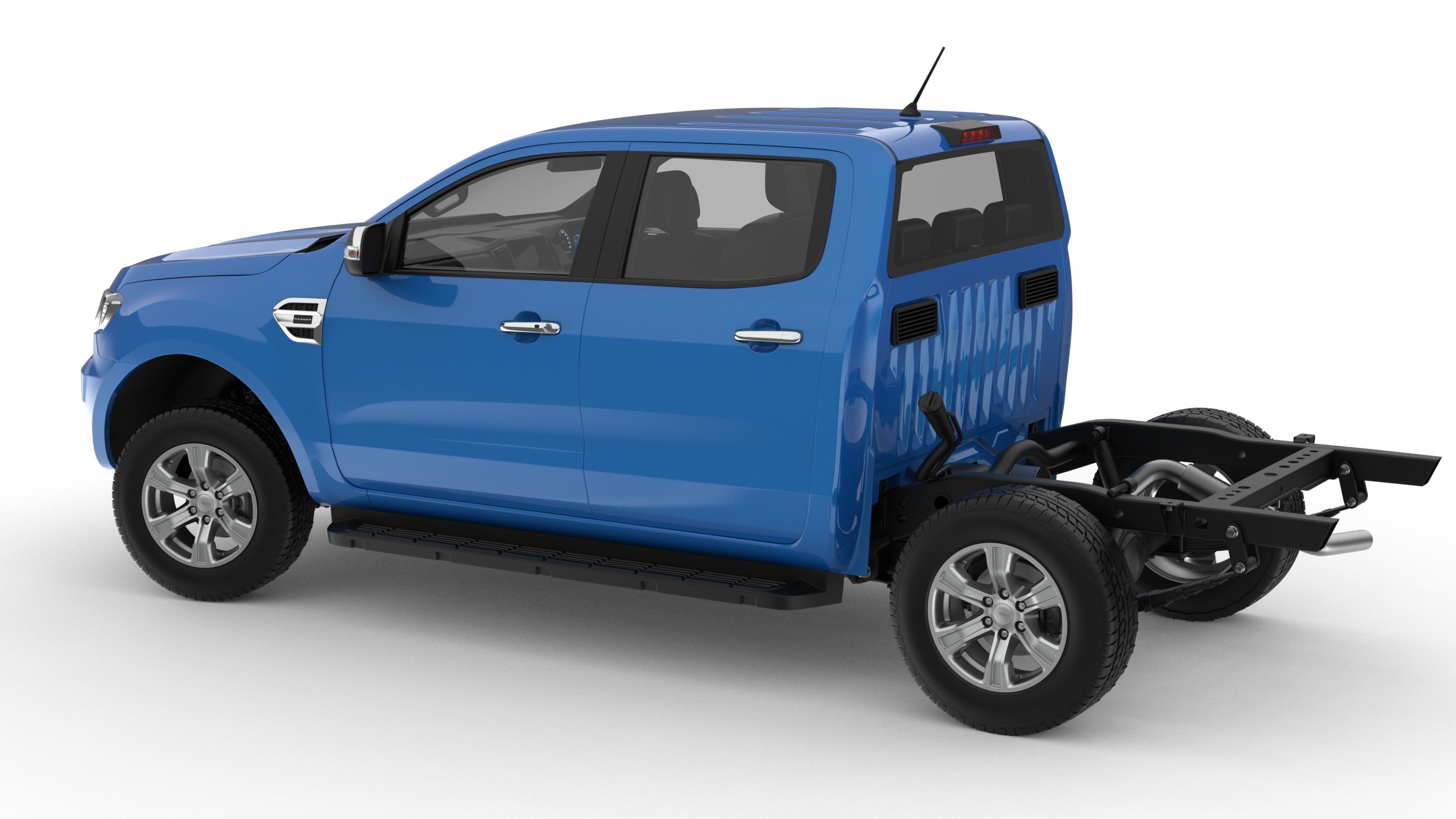 Pickup Ranger 2018 3D model_38