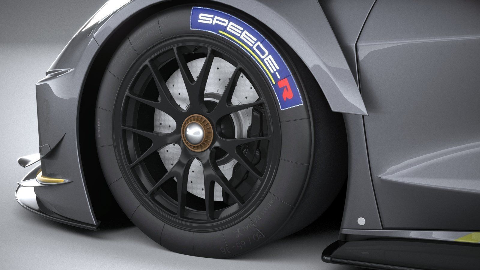 Chevrolet Corvette C8R racing CG 2020 3D model_16