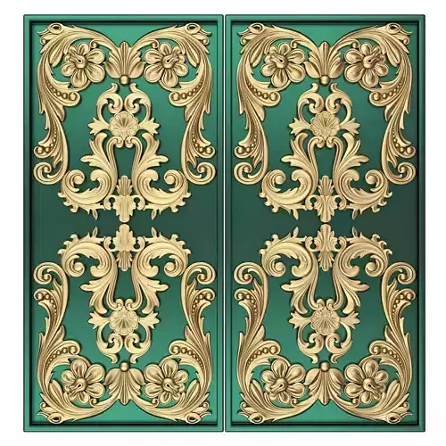 Backgammon Set 04 Green