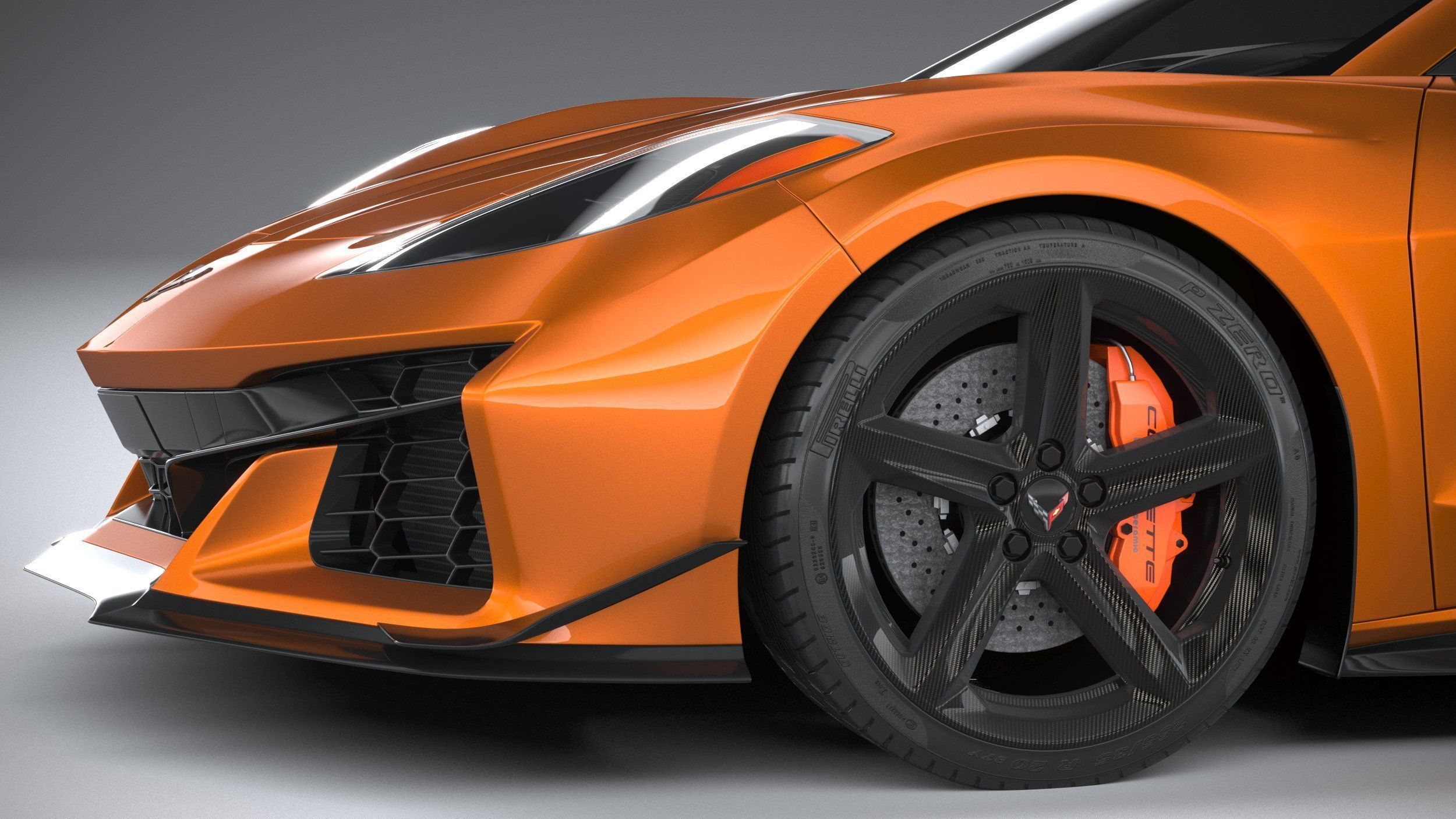 Chevrolet Corvette Z06 CG 2023 3D model_3