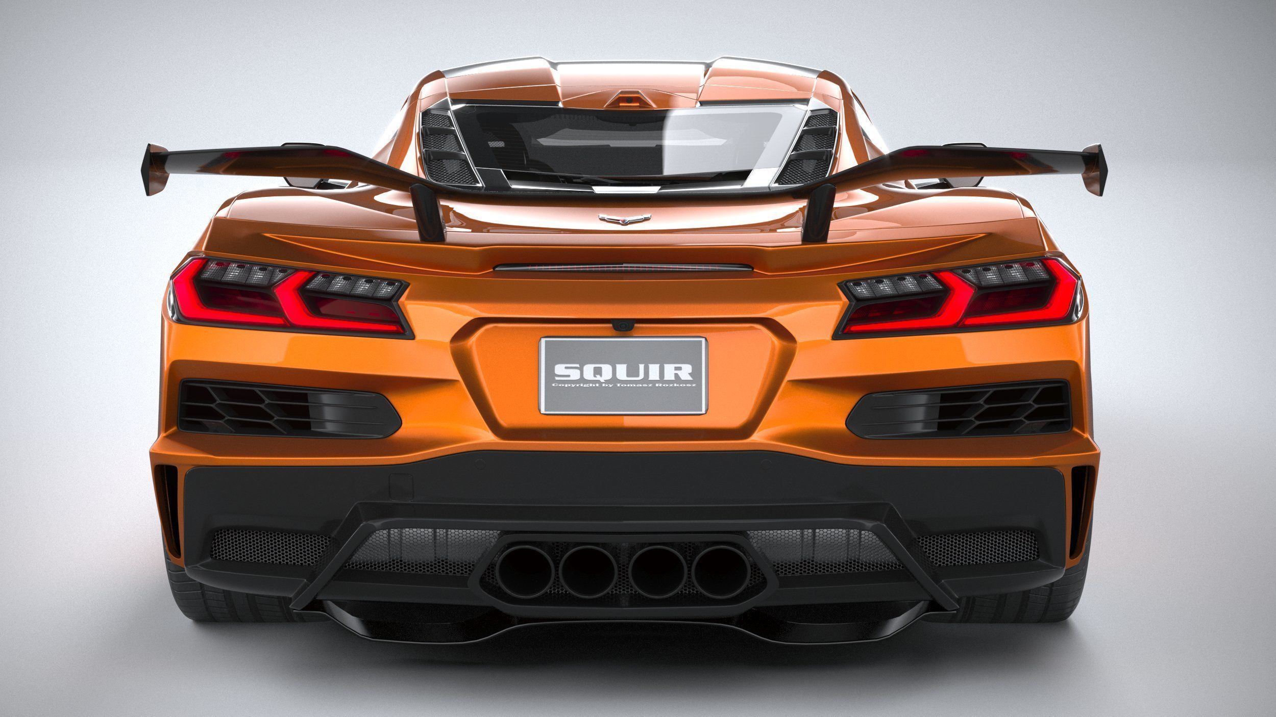 Chevrolet Corvette Z06 CG 2023 3D model_4