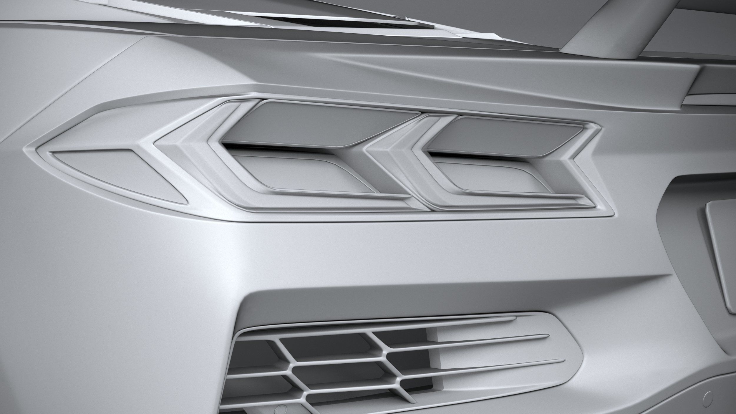 Chevrolet Corvette Z06 CG 2023 3D model_24