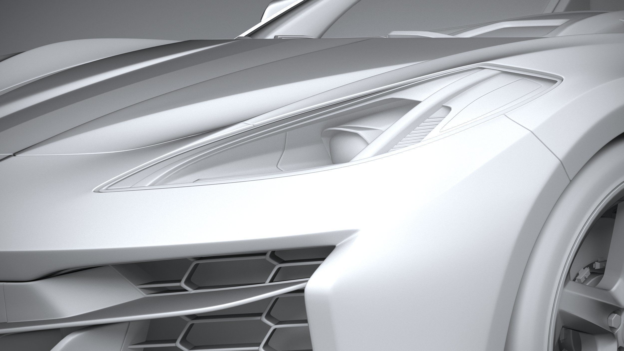 Chevrolet Corvette Z06 CG 2023 3D model_23