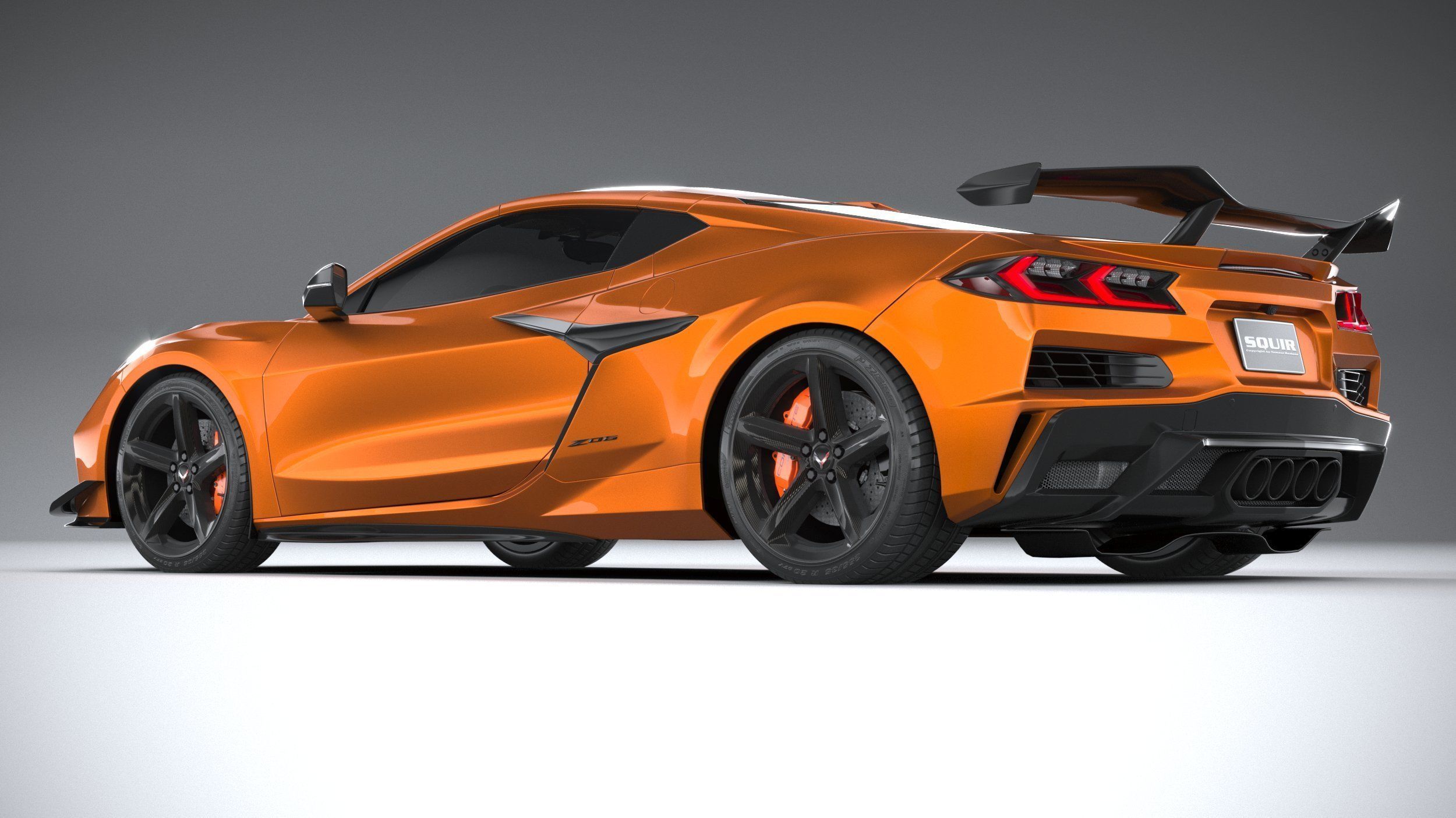 Chevrolet Corvette Z06 CG 2023 3D model_5