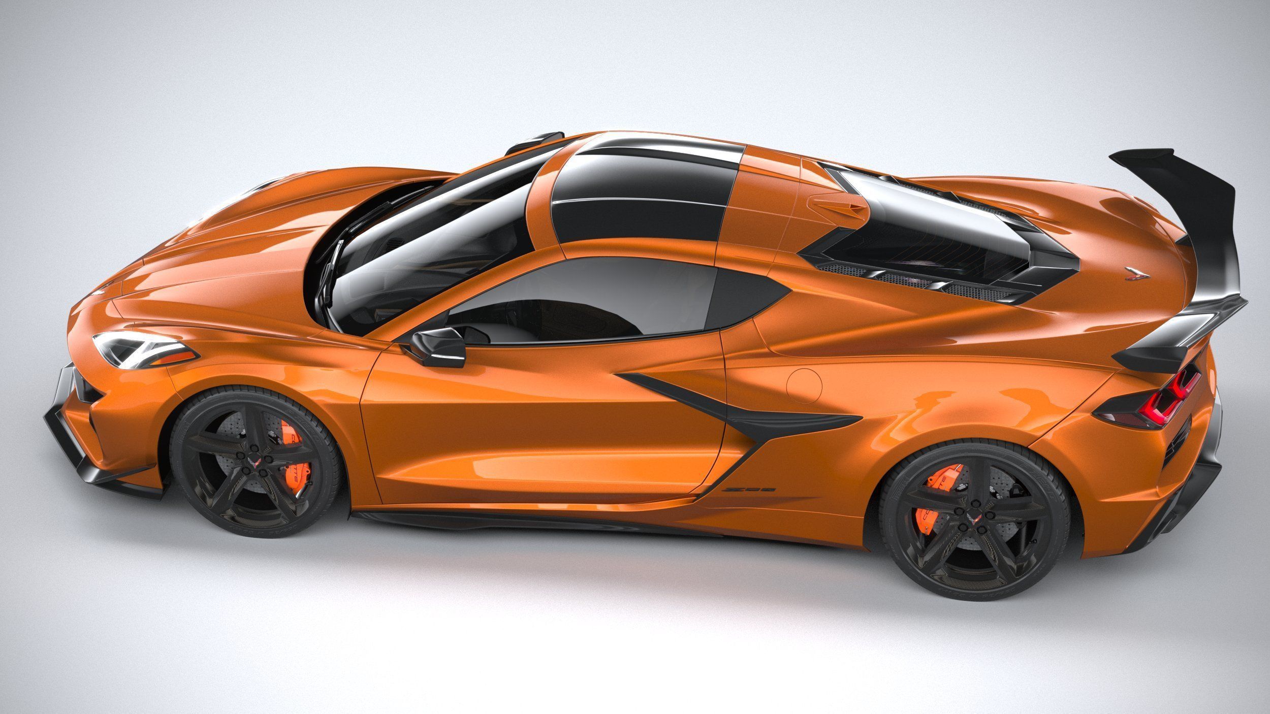 Chevrolet Corvette Z06 CG 2023 3D model_9