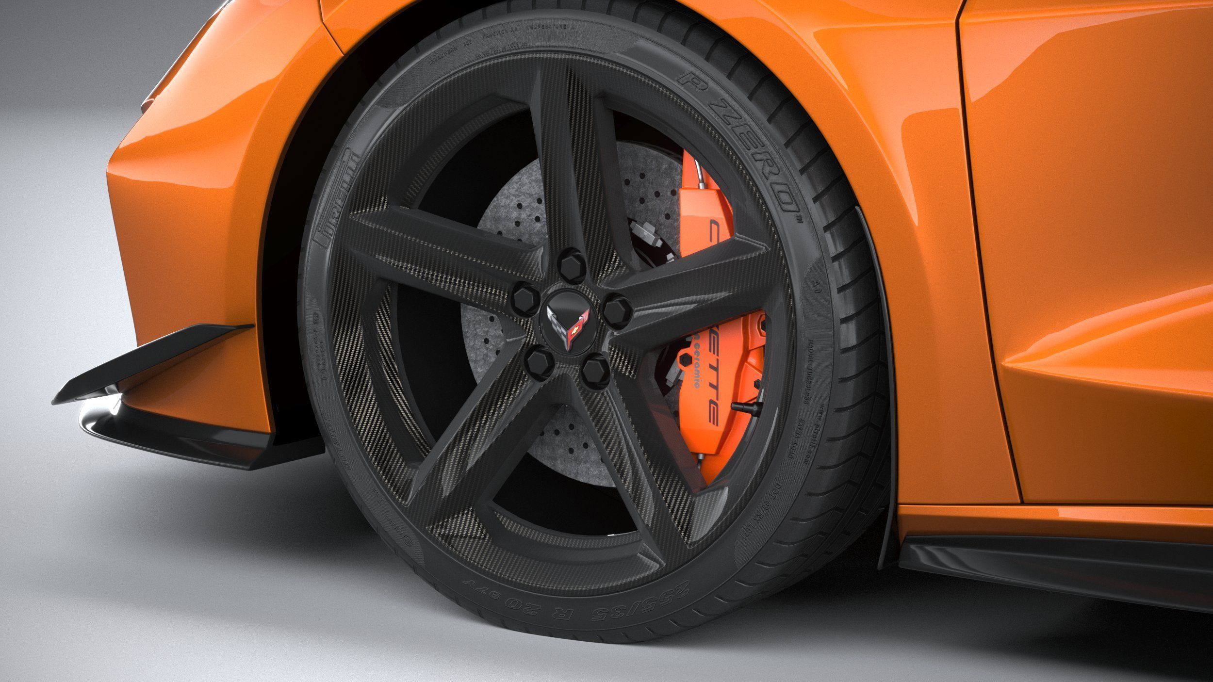 Chevrolet Corvette Z06 CG 2023 3D model_16