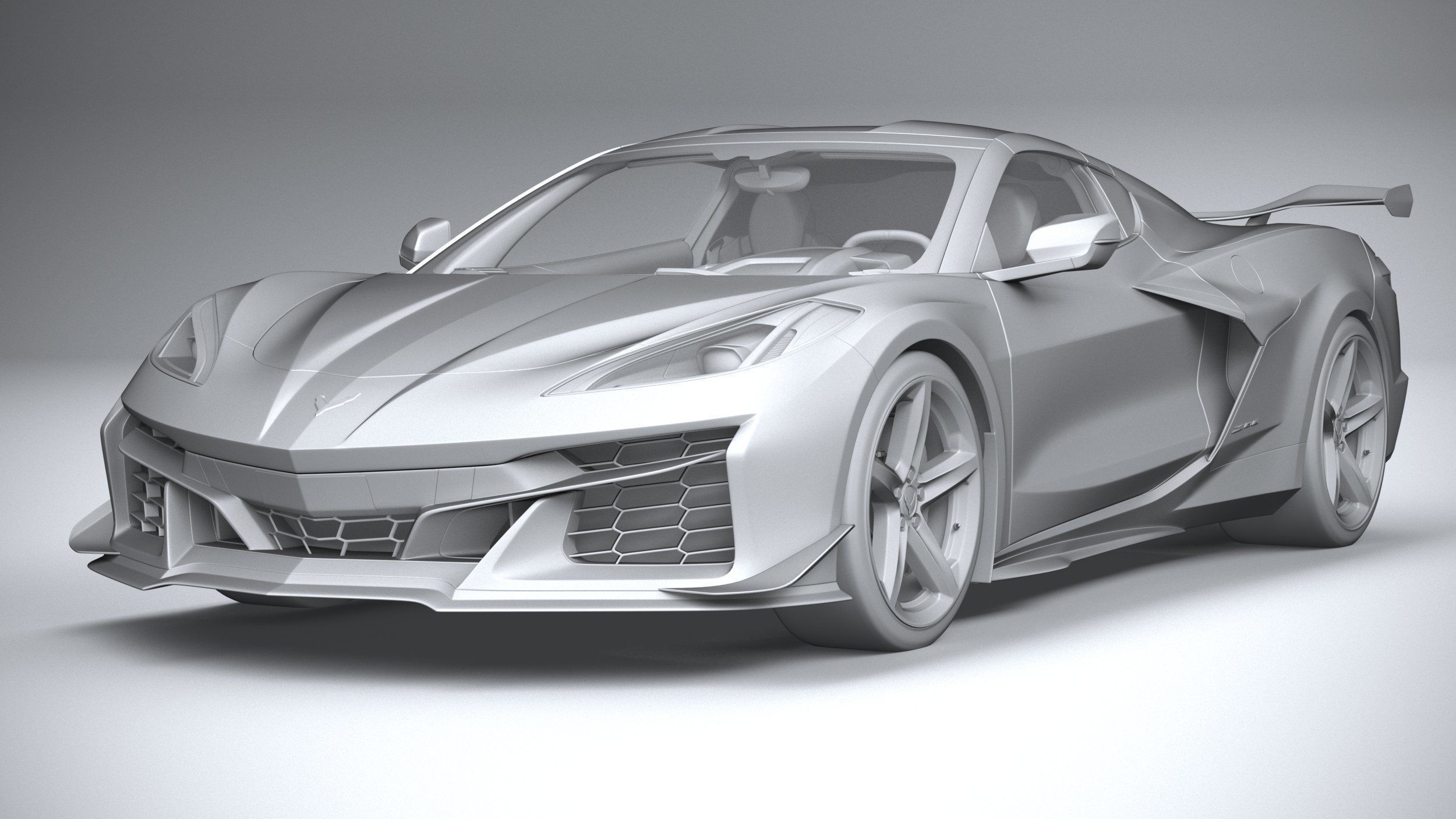 Chevrolet Corvette Z06 CG 2023 3D model_20