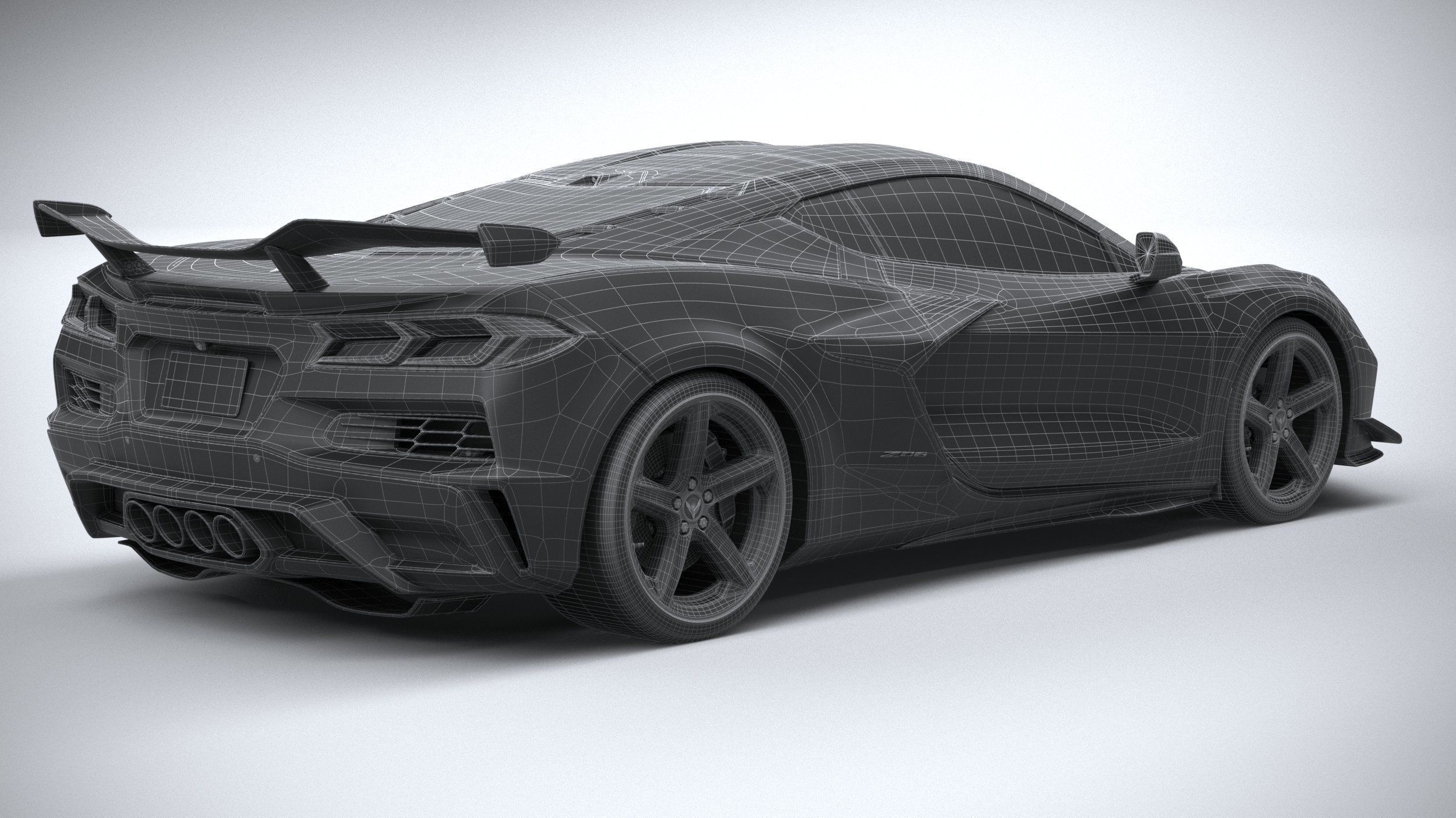 Chevrolet Corvette Z06 CG 2023 3D model_32