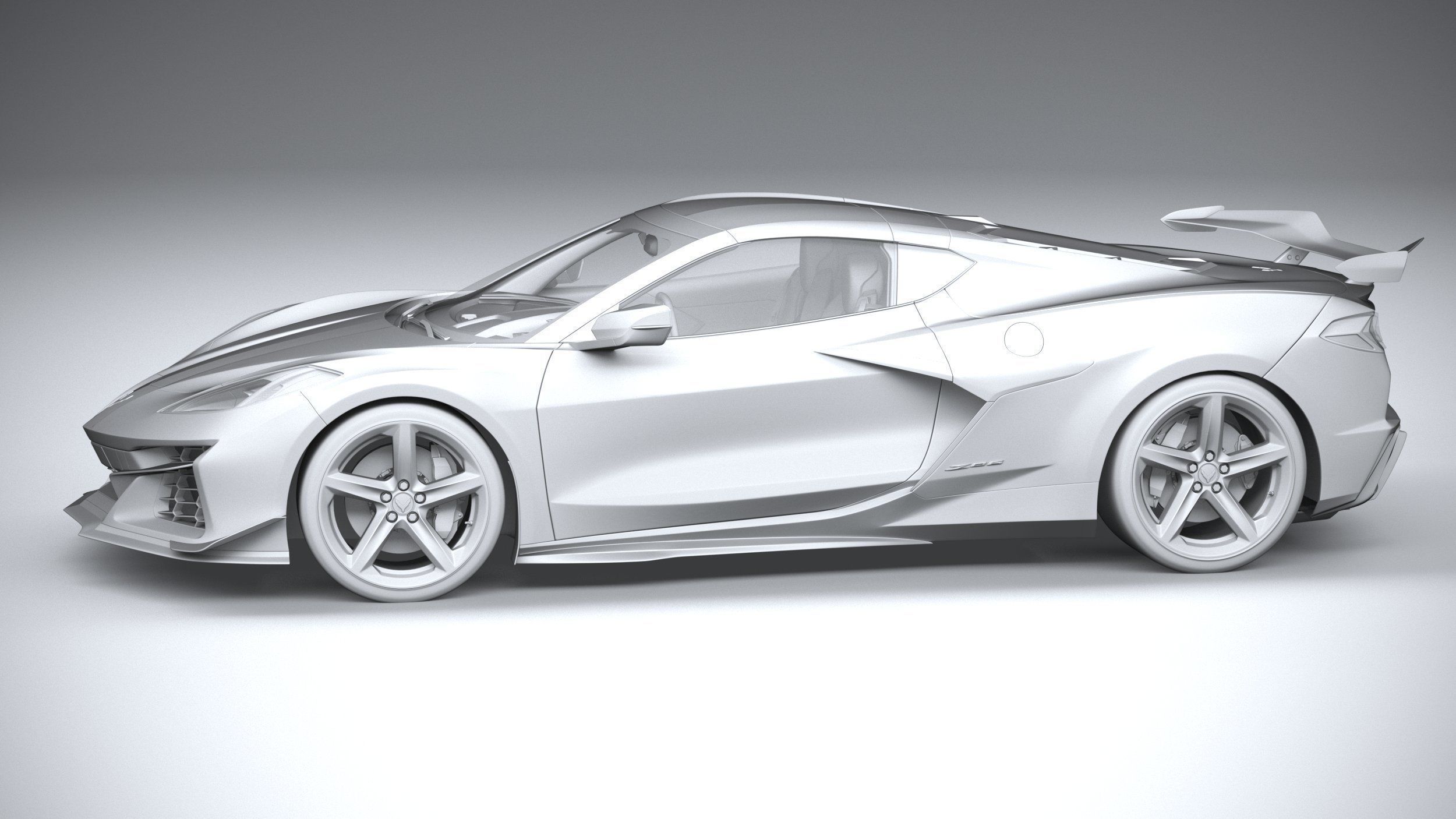 Chevrolet Corvette Z06 CG 2023 3D model_22