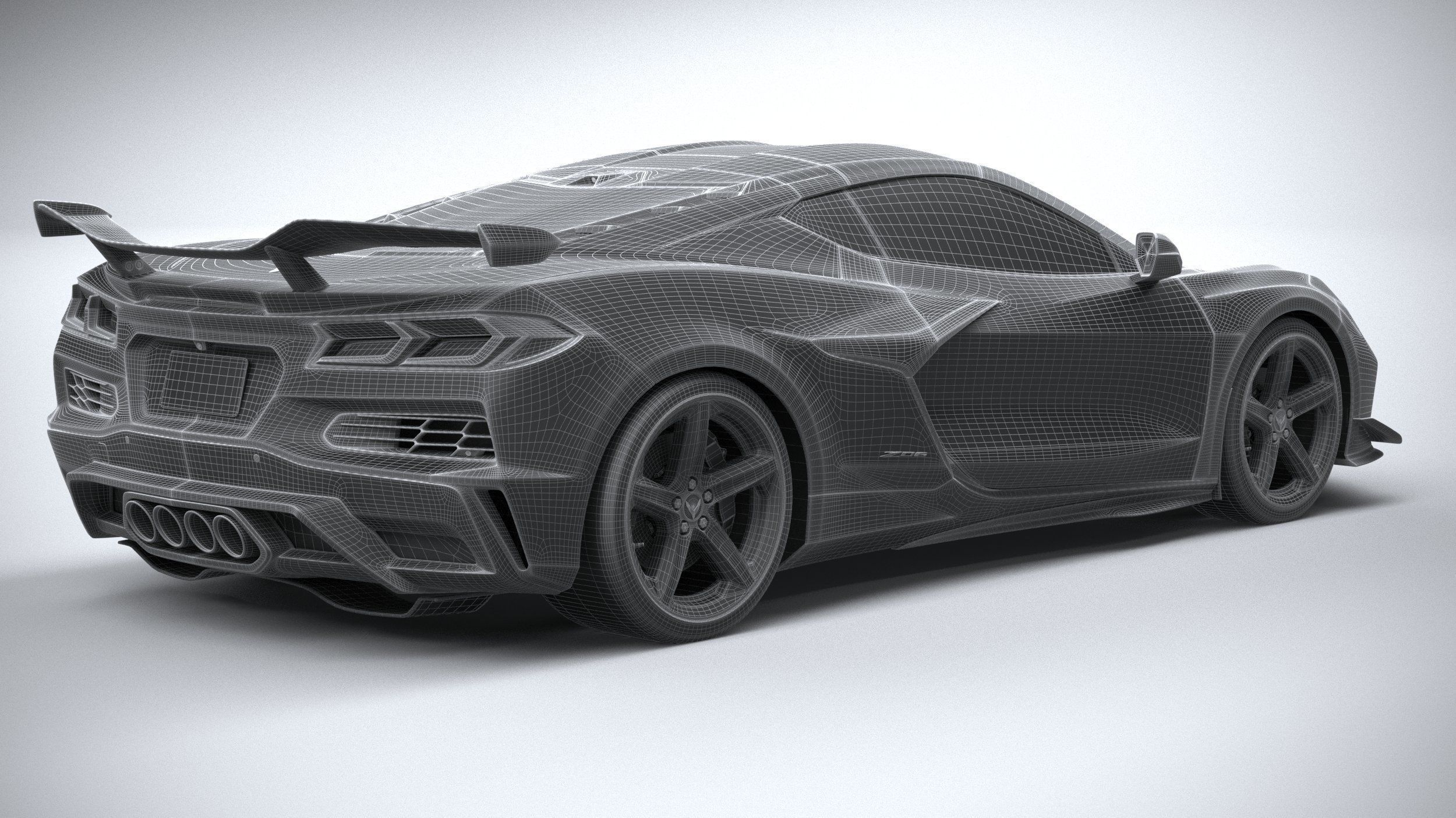 Chevrolet Corvette Z06 CG 2023 3D model_30