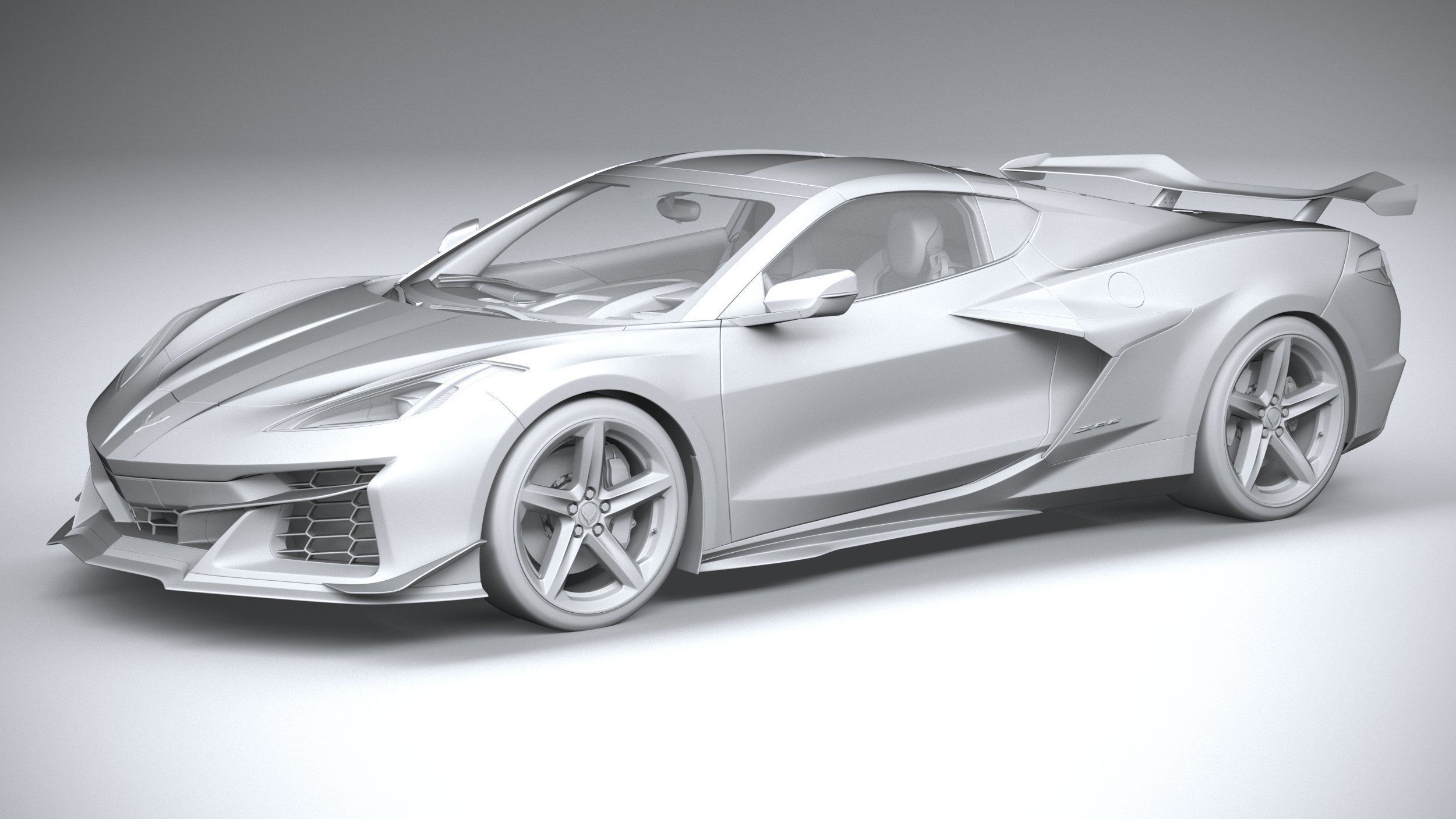 Chevrolet Corvette Z06 CG 2023 3D model_19