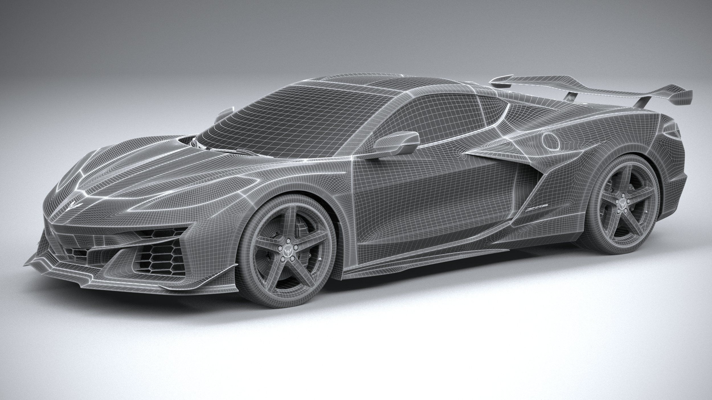 Chevrolet Corvette Z06 CG 2023 3D model_29