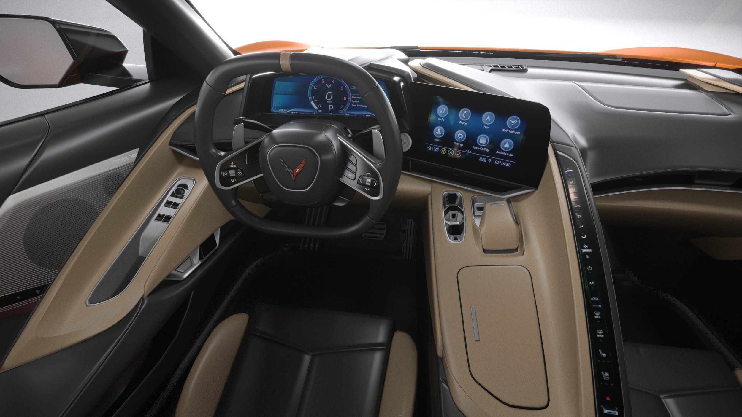 Chevrolet Corvette Z06 CG 2023 3D model_27