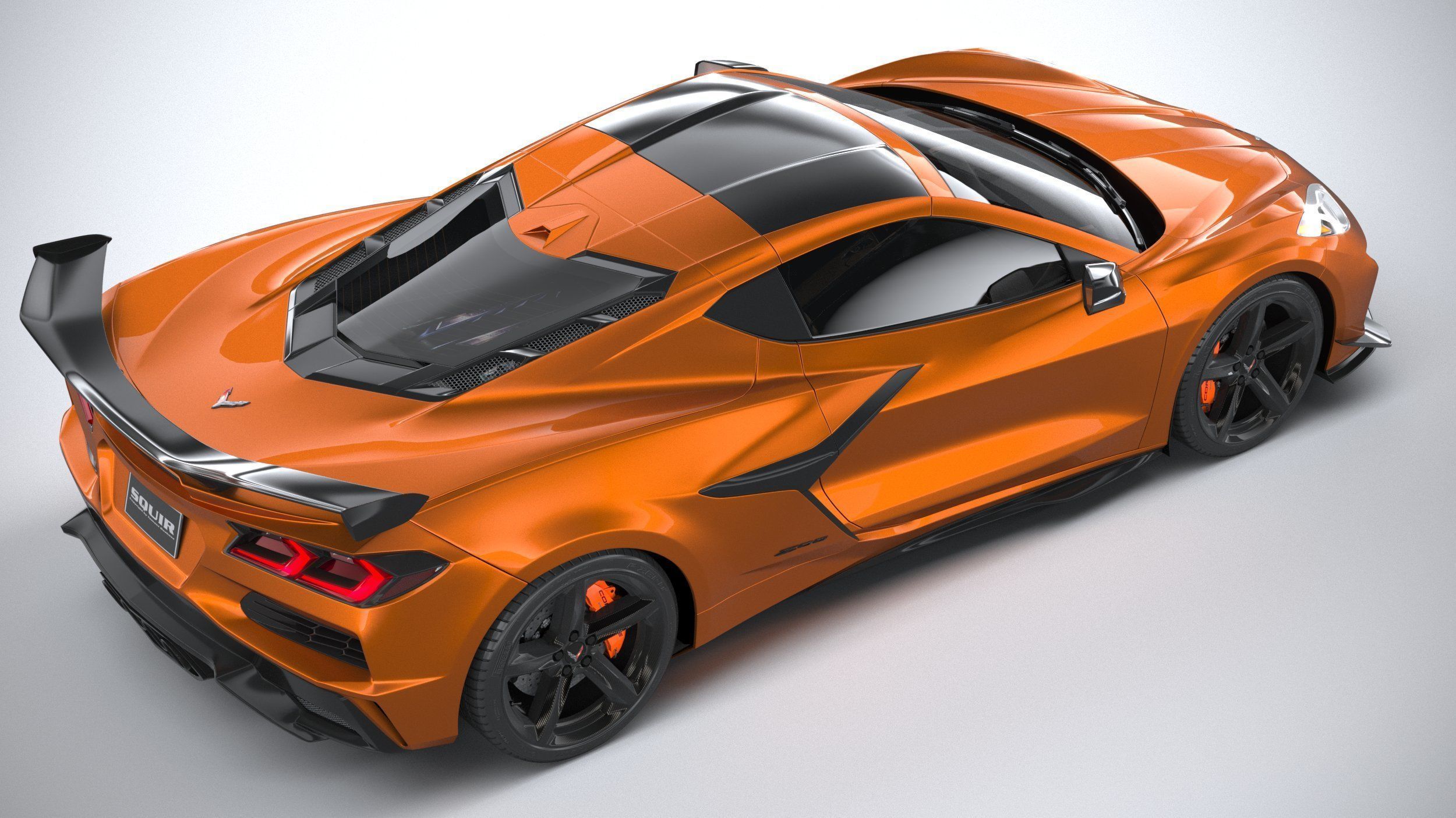 Chevrolet Corvette Z06 CG 2023 3D model_10