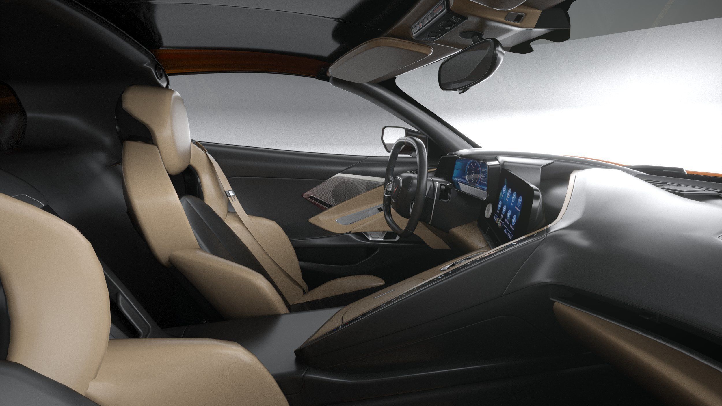 Chevrolet Corvette Z06 CG 2023 3D model_28