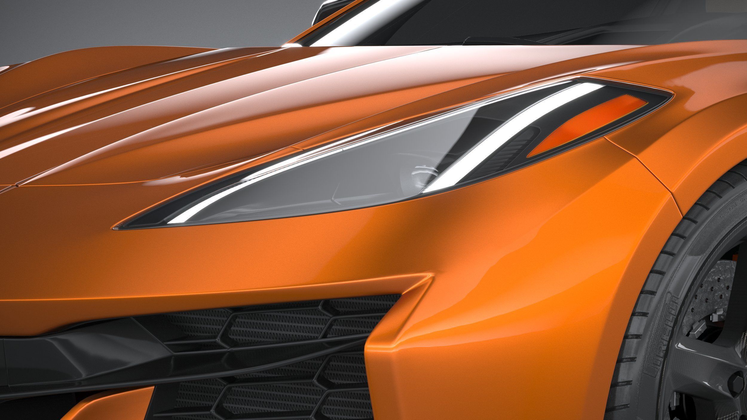 Chevrolet Corvette Z06 CG 2023 3D model_14