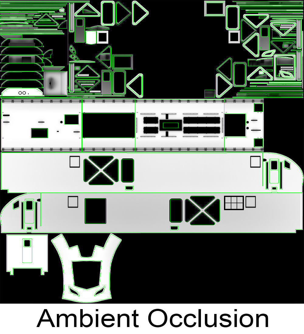 Locomotive Siemens Charger ALC-42 Blue Low-poly 3D model_65