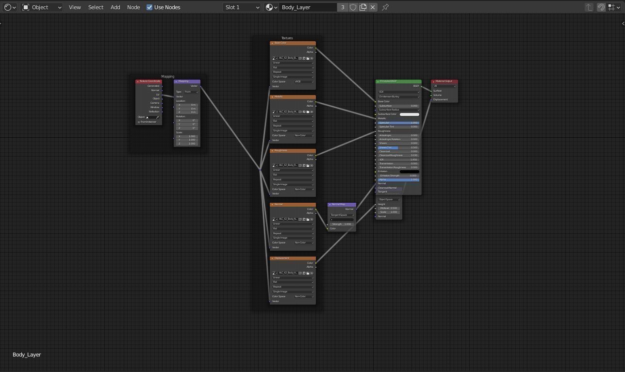 Locomotive Siemens Charger ALC-42 Blue Low-poly 3D model_63