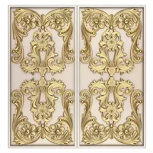 Backgammon Set 04 White