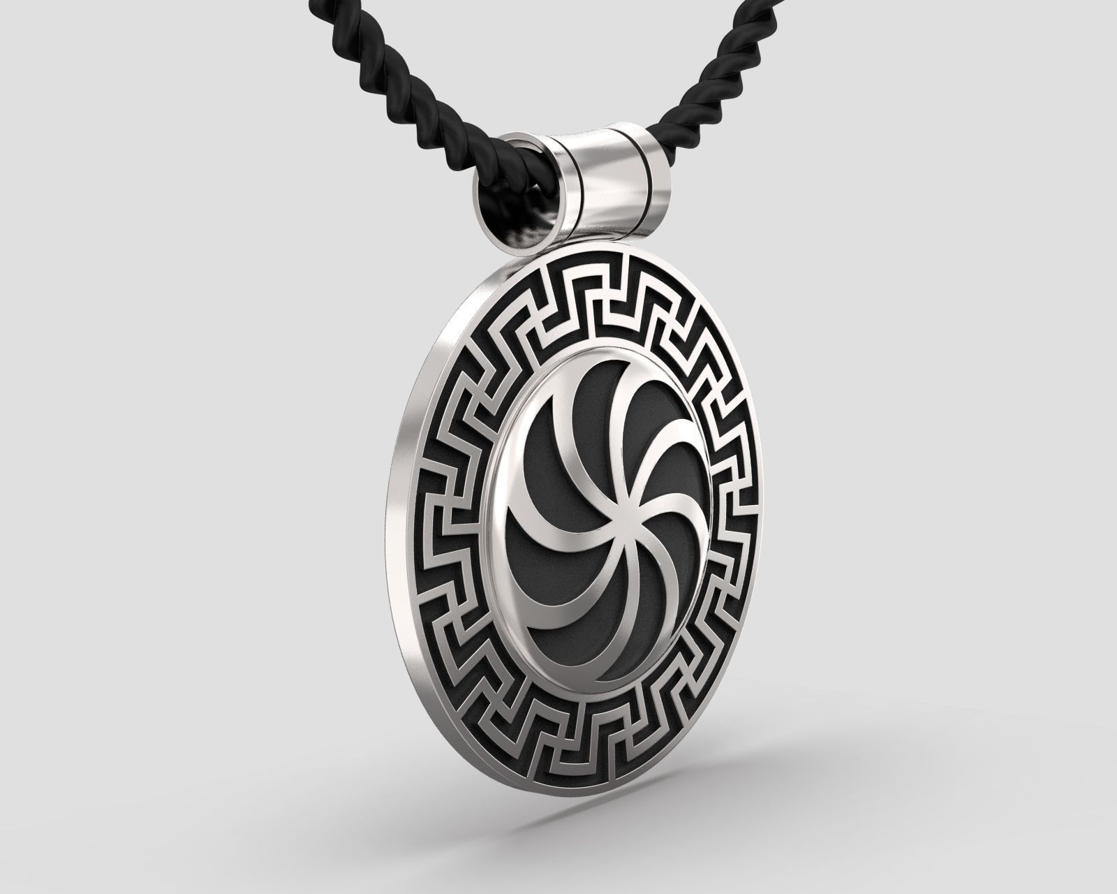 P 024 pendant 3D print model_5