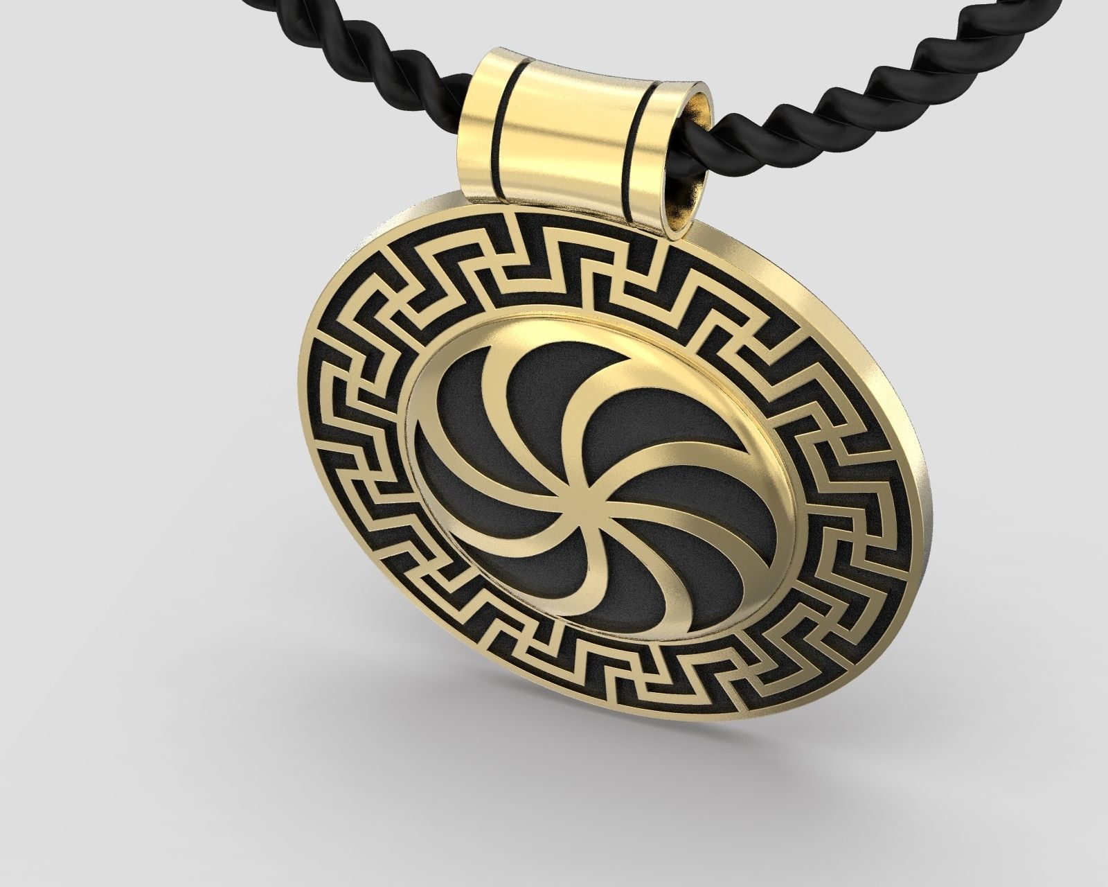 P 024 pendant 3D print model_7
