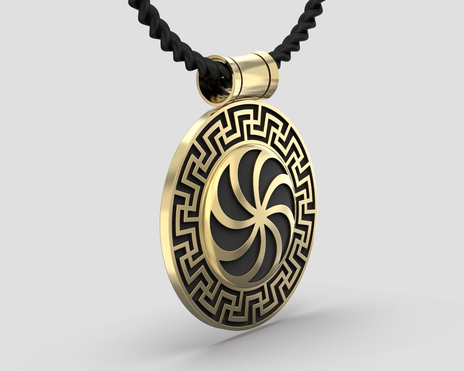 P 024 pendant 3D print model_6