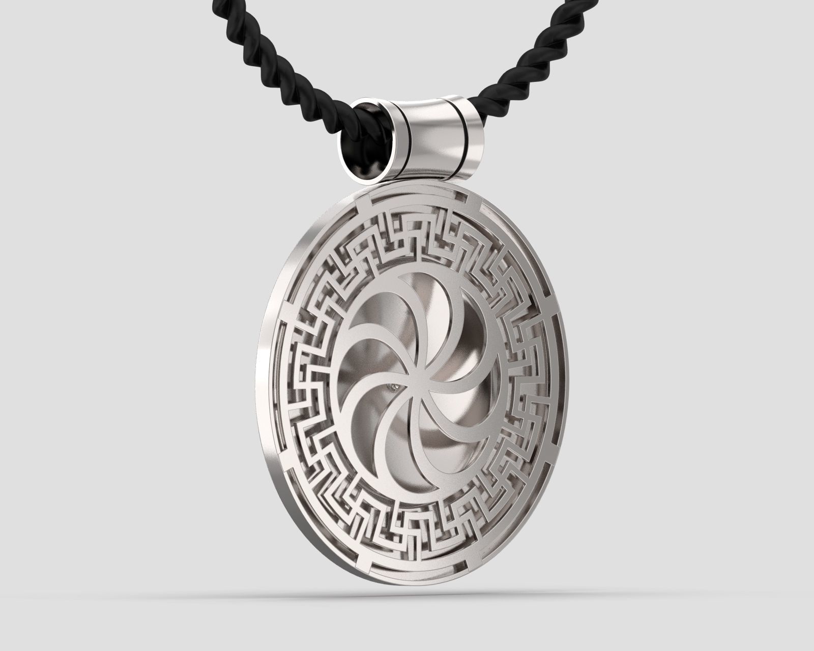 P 024 pendant 3D print model_2