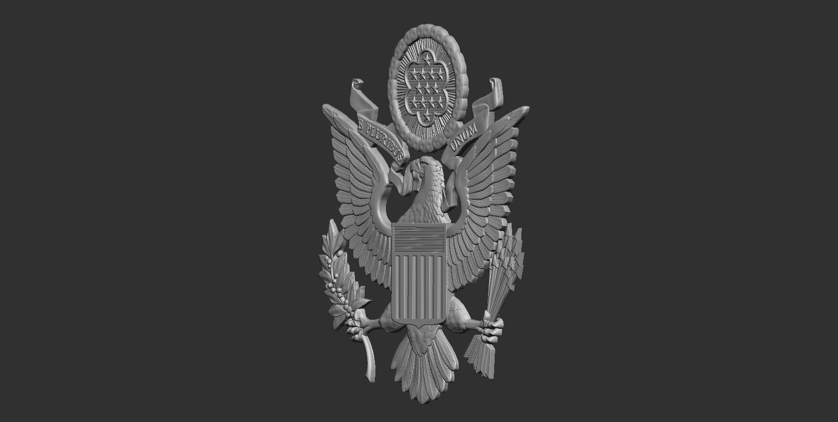 Great Seal of the United States 3D print model_5
