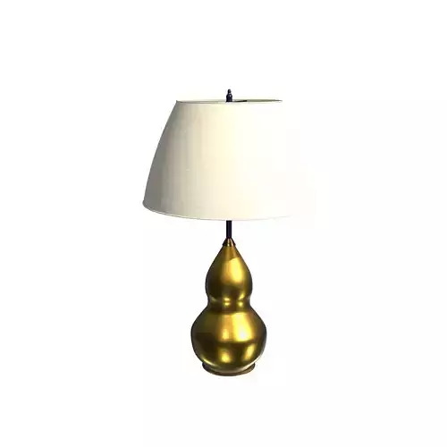 Vintage Brass Table Lamp by Illumino