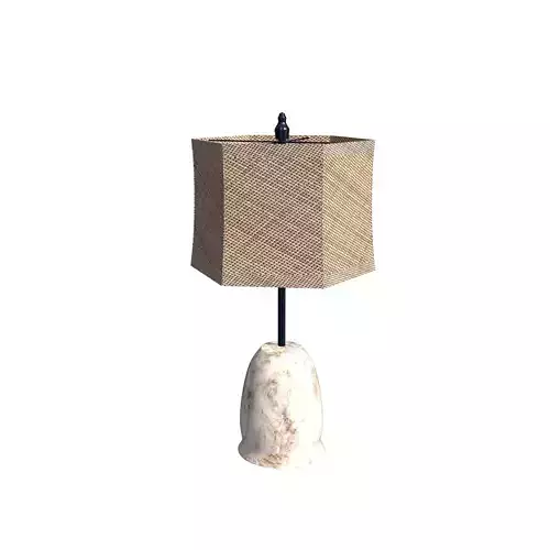 Marble Base Table Lamp by Illumino 