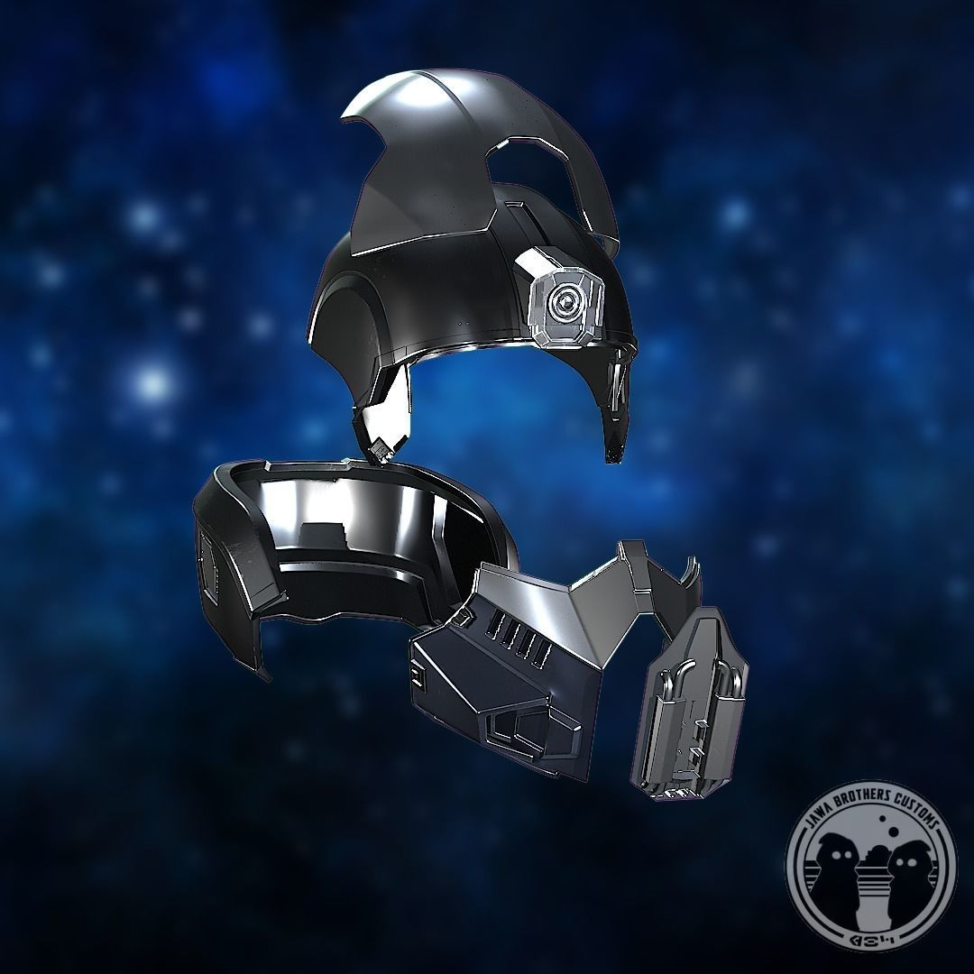 Helldivers 2 Executioner Helmet Model 3D print model_3