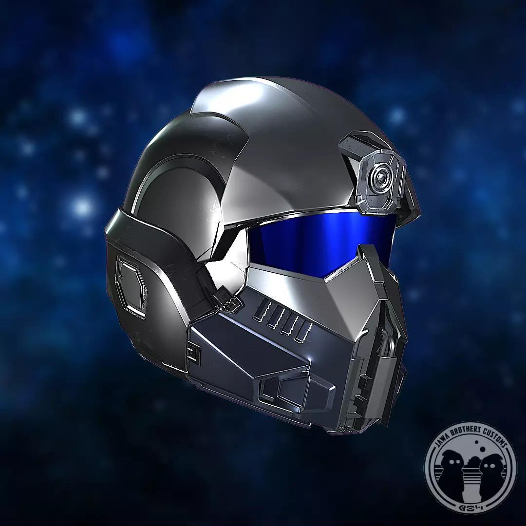Helldivers 2 Executioner Helmet Model 3D print model_0