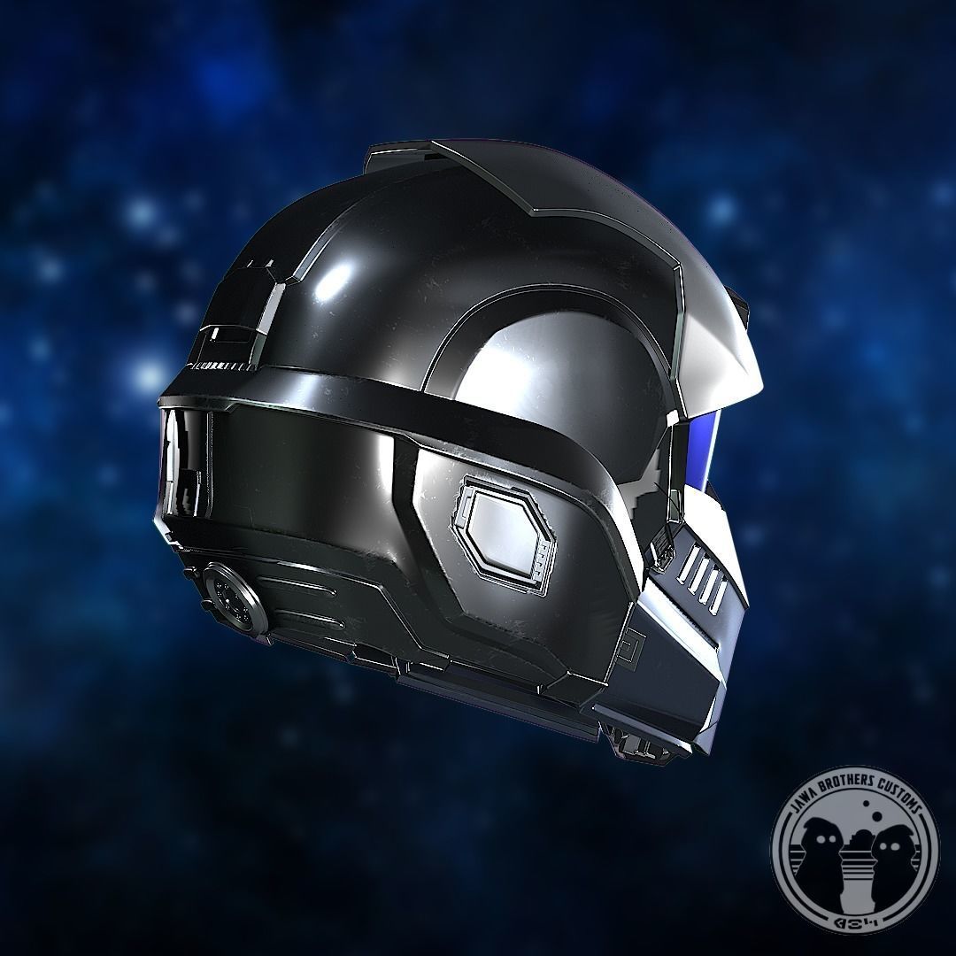 Helldivers 2 Executioner Helmet Model 3D print model_2