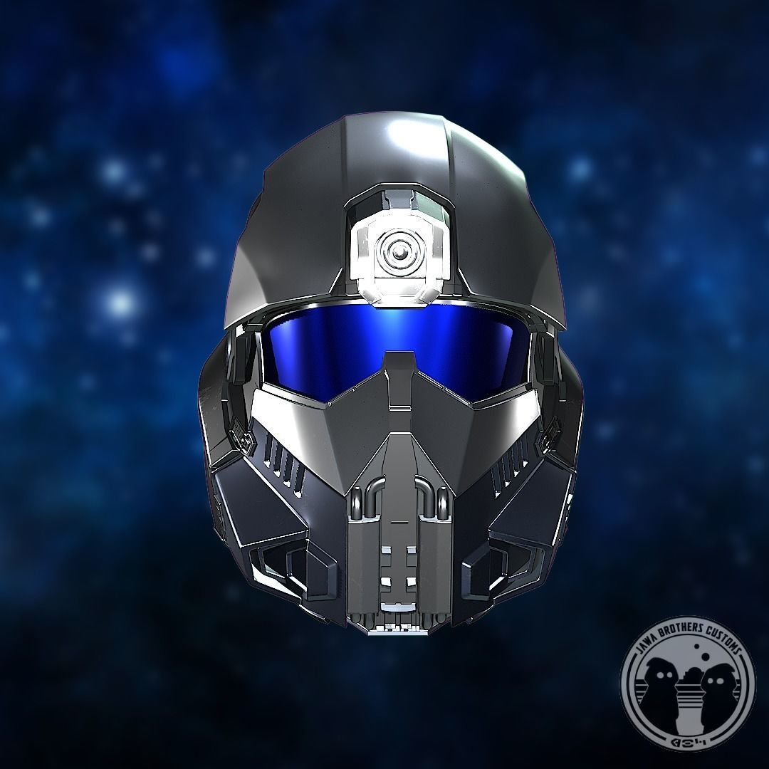 Helldivers 2 Executioner Helmet Model 3D print model_4