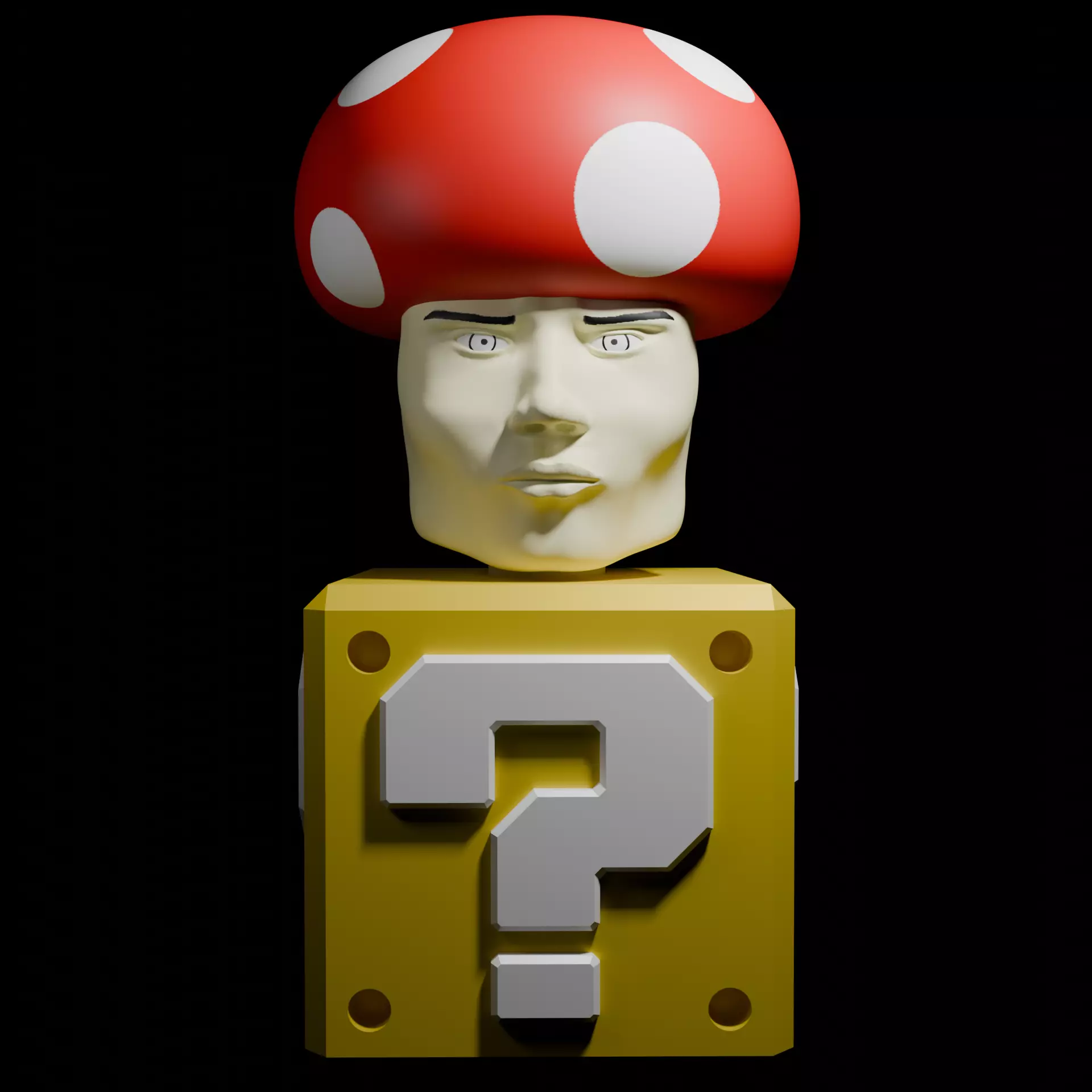 MEWING MUSHROOM Free 3D print model