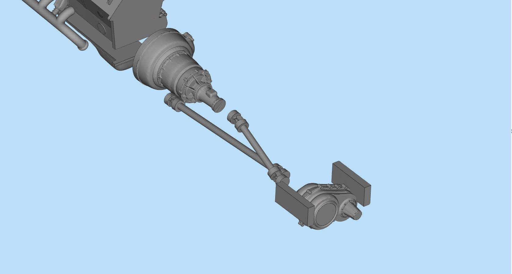 V8 Engine download Free 3D model KIT for old pickup truck Free 3D print model_10