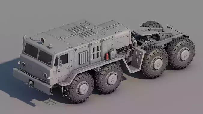 MAZ-537 3D model