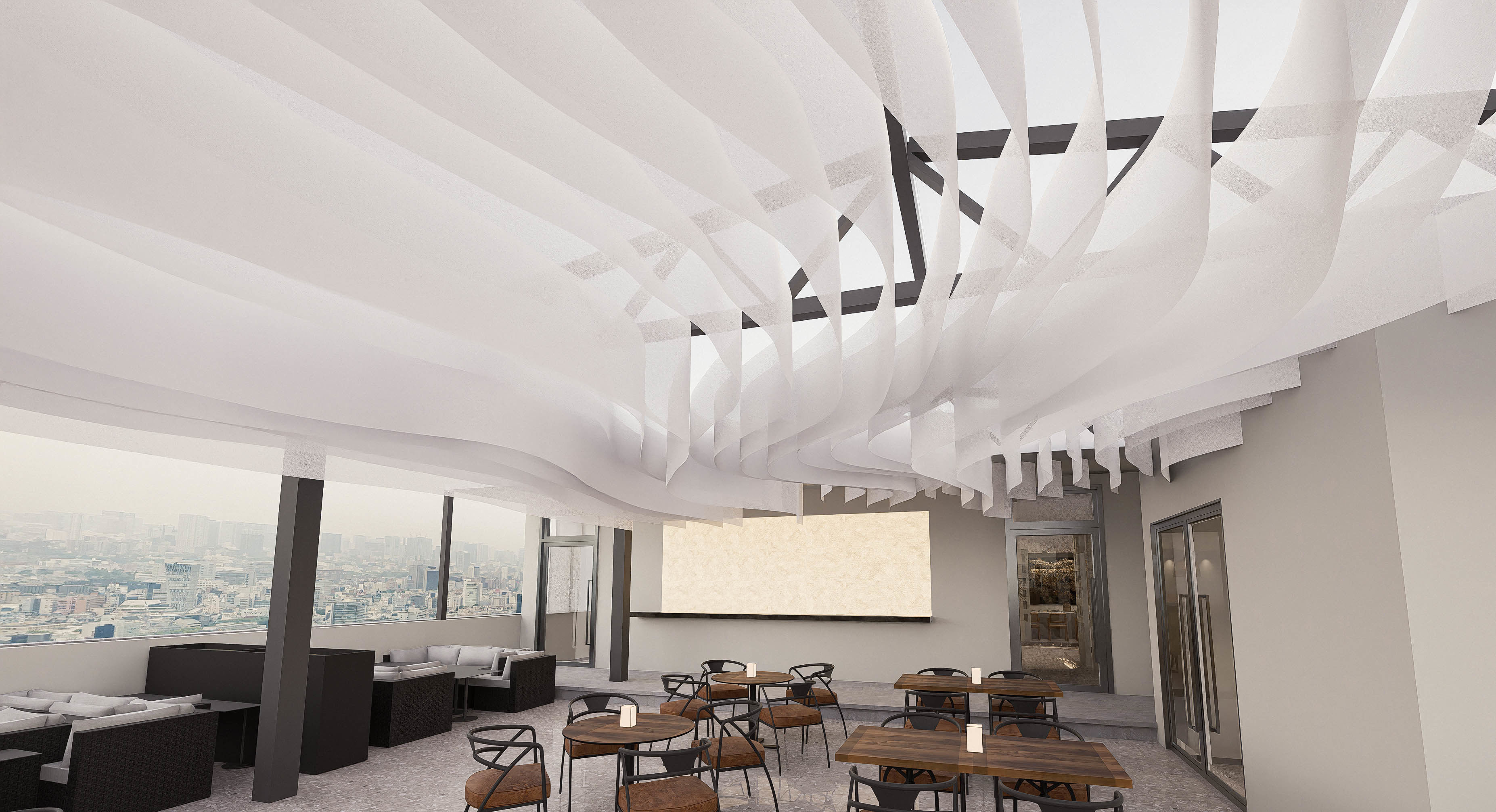 Restaurant 3D model_7