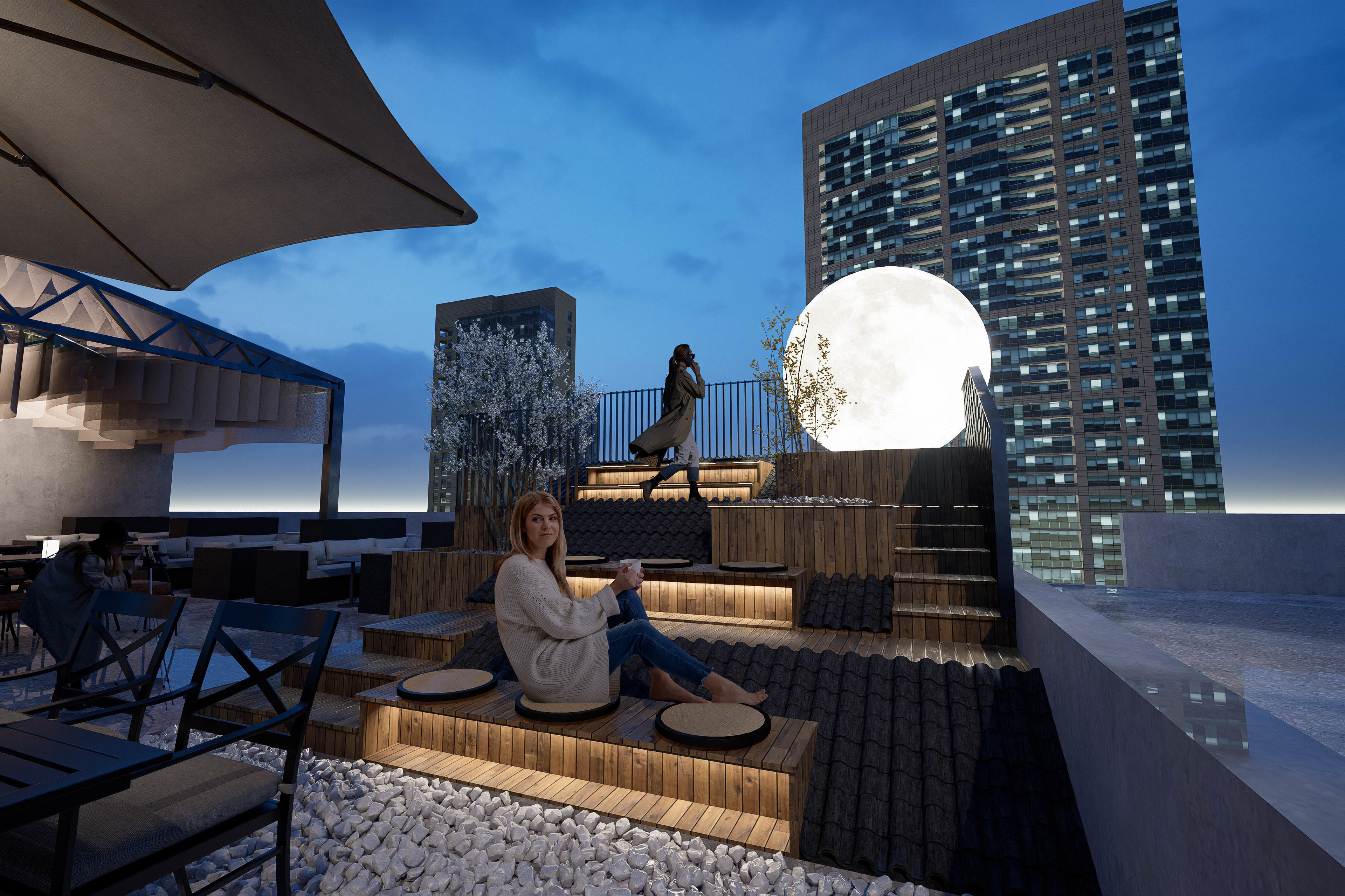 Restaurant 3D model_10