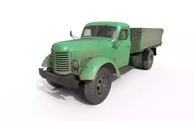 ZiS 150 Low-poly 3D model