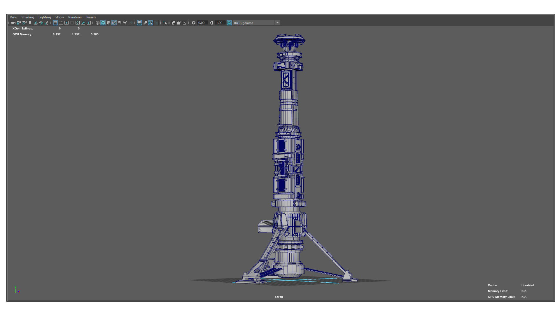115 Sci-fi Buildings KITBASH parts and 7 Unique Sci-fi BUILDINGS 3D Model Collection_55