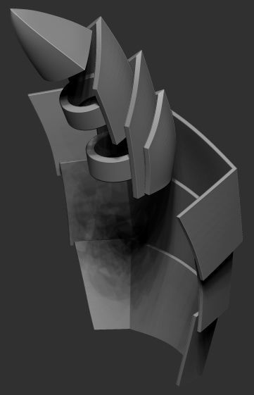 Sonic and the Black Knight - Sonic Gauntlet - Cosplayer Version 3D print model_4