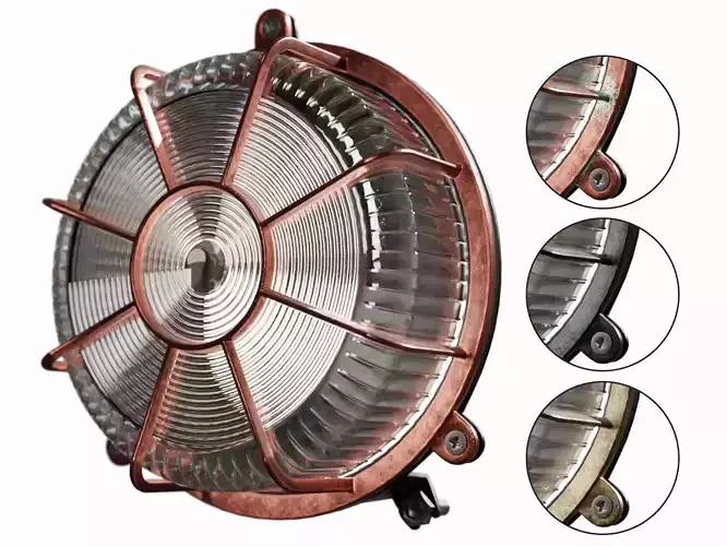 Industrial bulkhead light