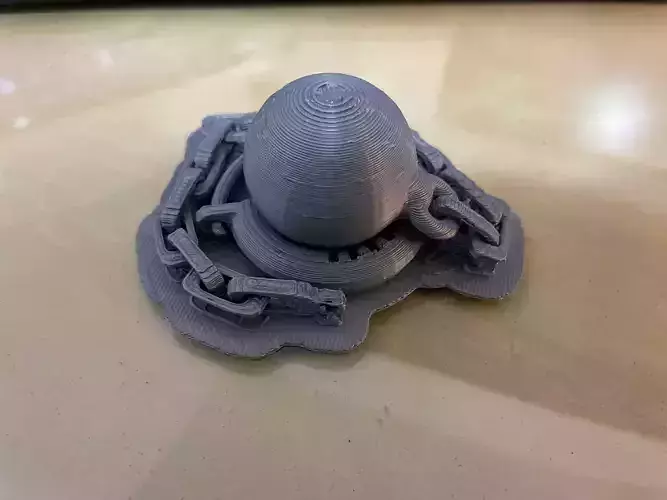 Chain and Ball - print in place