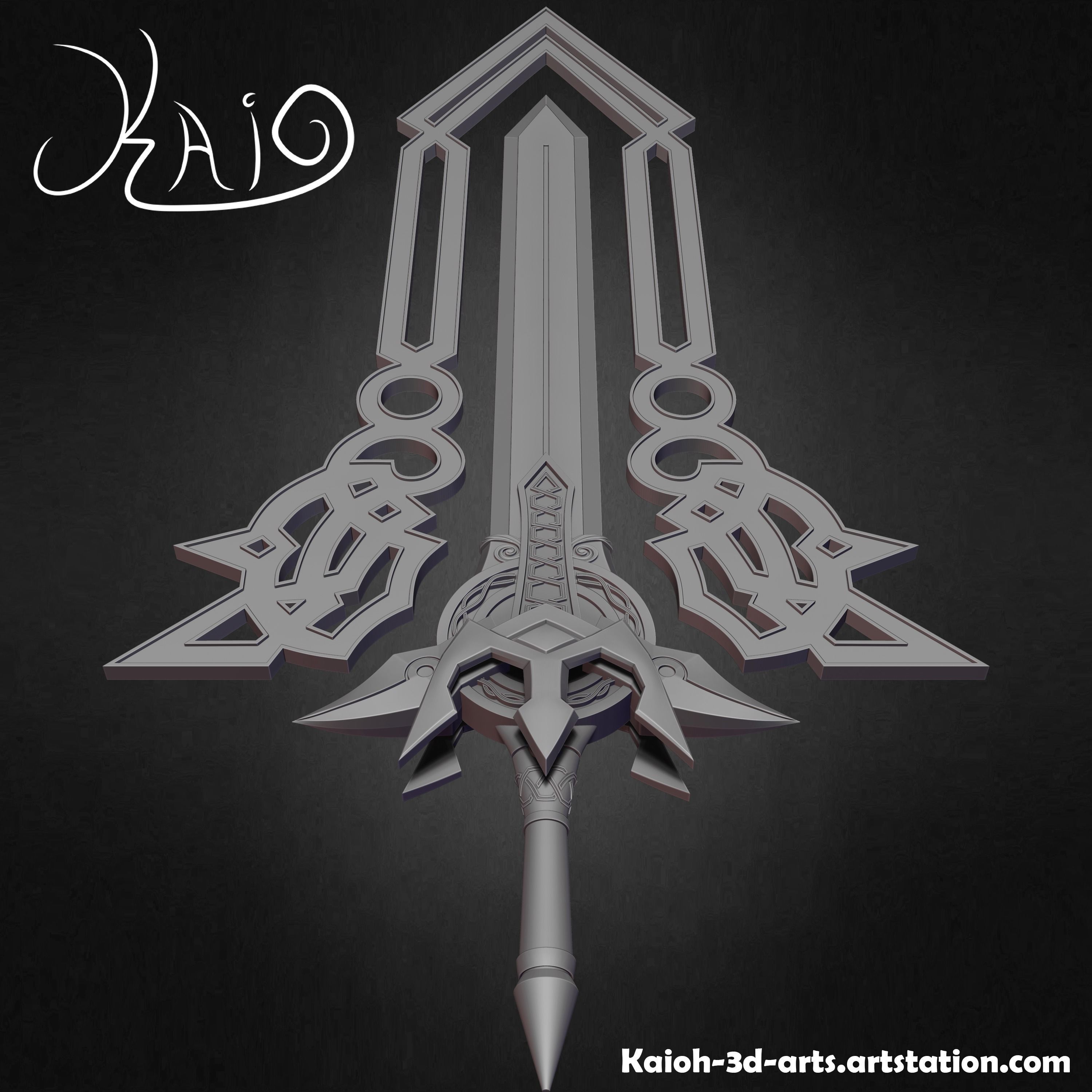 Sonic and the Black Knight - Excalibur 3D print model_5